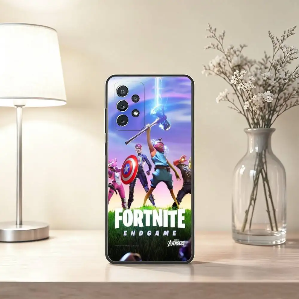 Чехол для телефона Fortnite-S Battle Royale для Samsung S25, S24, S21, S22, S23, S30, Ultra, S20, Plus, Fe, мягкий силиконовый, черный (art.: 3920dc7fcaed7) - 3920dc7fcaed7
