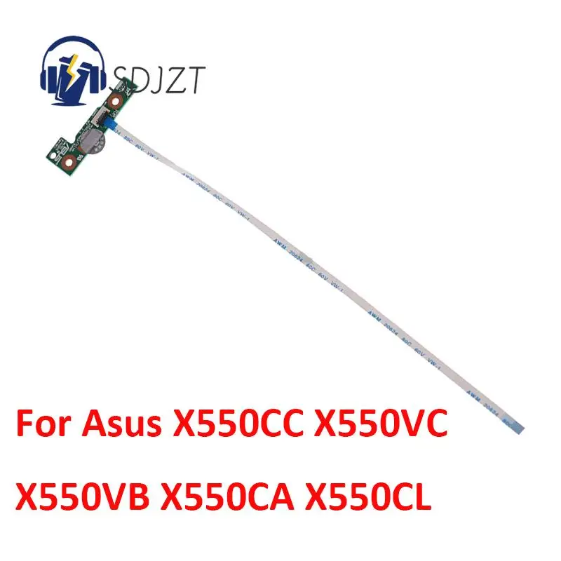

Original For Asus X550CC X550VC X550VB X550CA Power Button Board with Cable Accessories SWITCH BOARD Power Button Board