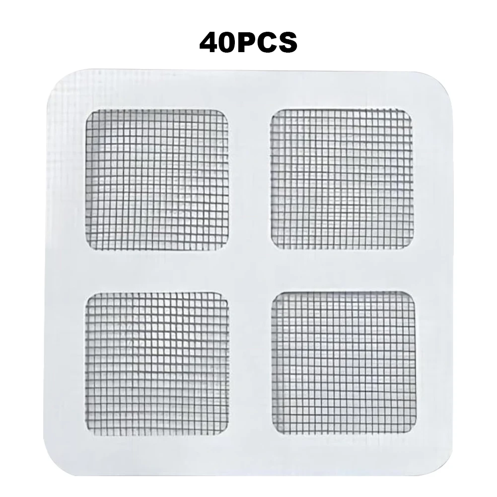 30/40/50 шт. одноразовый сливной уловитель волос самоклеящиеся сливные сетчатые