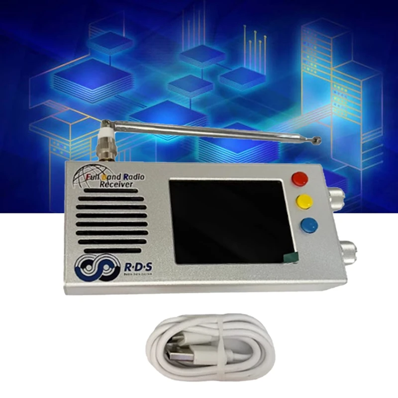 Полнодиапазонный FM/MW/коротковолновый HF/LW Многофункциональный радиоприемник