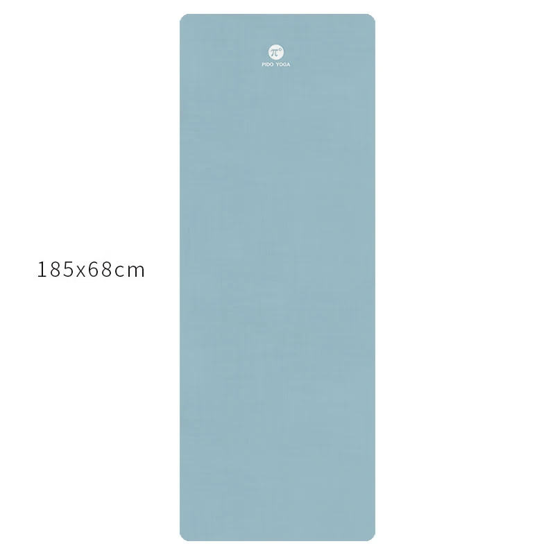 

PIDEG foldable suede travel rubber yoga mat with fullcolor printed