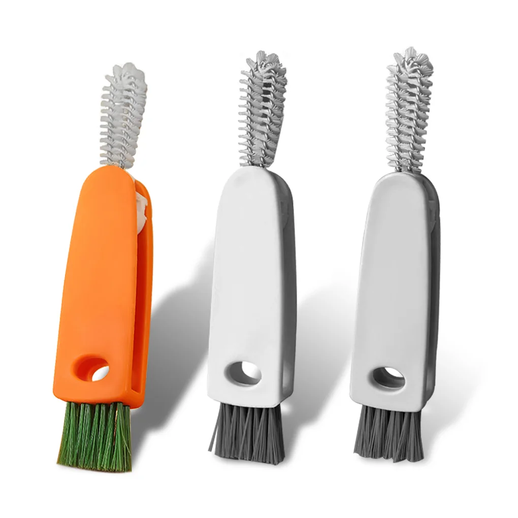 

3pc Cup Brush Cup Scrubber Glass Cleaner Kitchen Cleaning Tool Long Handle Drink Wineglass Bottle Glass Cup Cleaning Brush