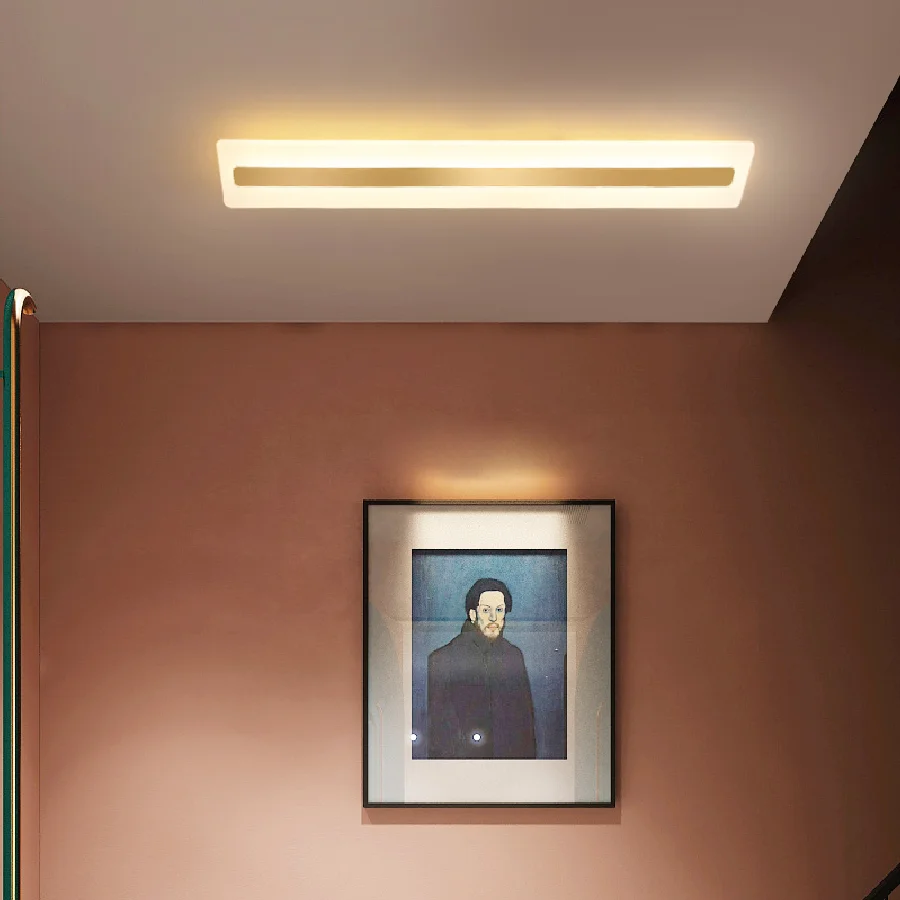 

Акриловые потолочные светодиодные светильники для прихожей, потолочные лампы для гостиной, современное освещение для дома, балкона