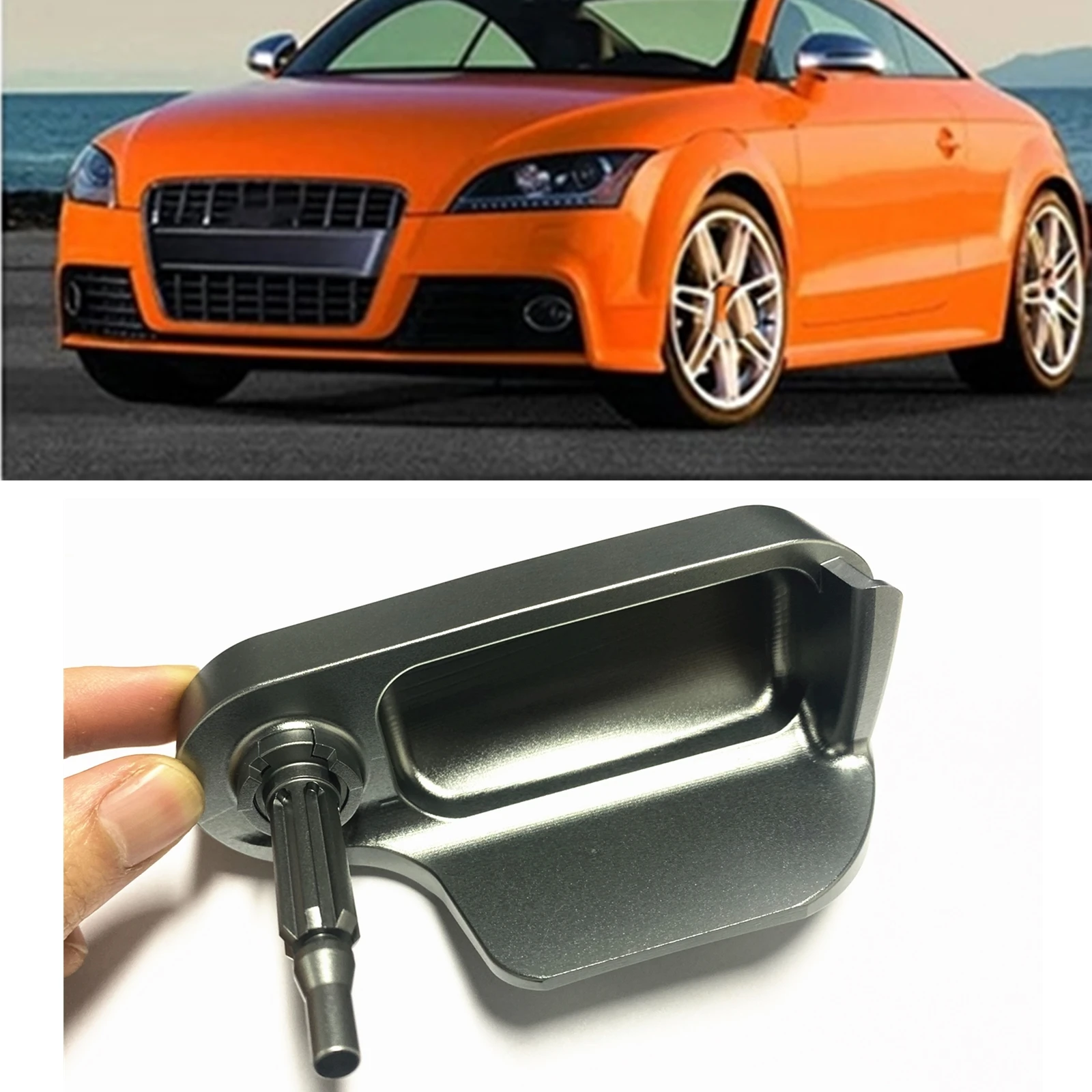8J1823533C 4PK для Audi TT MK2 2007-2014 TTS TTRS LHD/RHD крышка капота двигателя из алюминиевого сплава