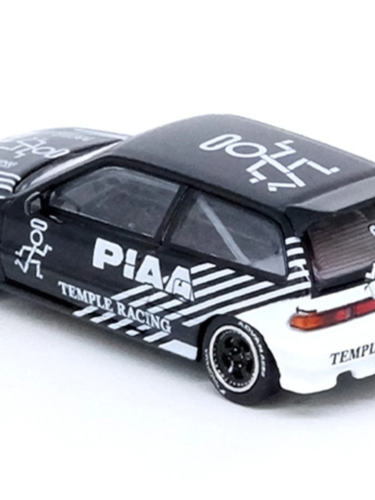 INNO 1:64 Honda CIVIC EF9 TEMPLE RACING Alloy Модель автомобиля Коллекция подарок