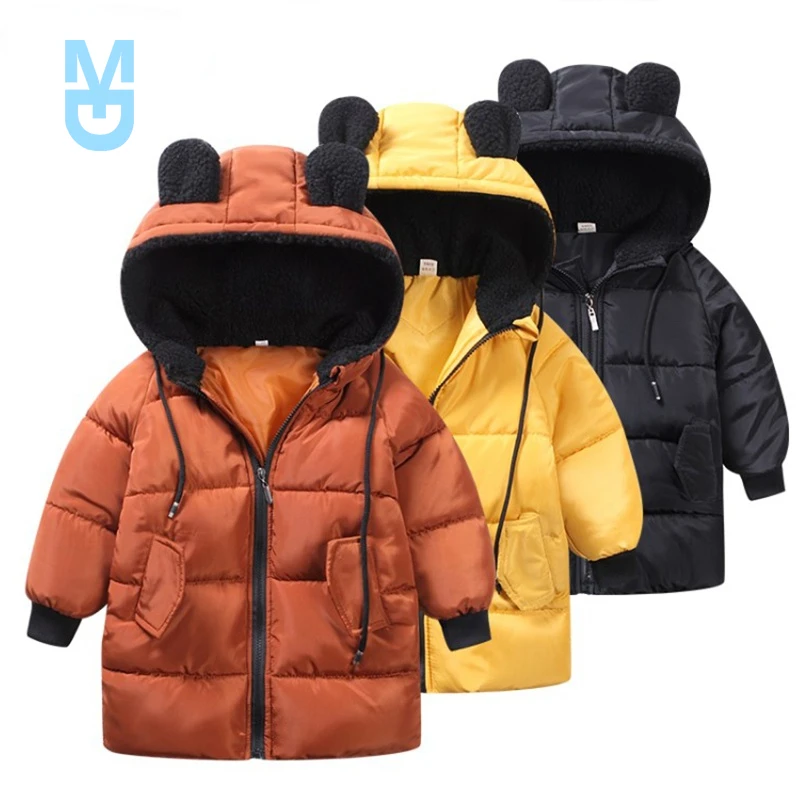 

New Girls Jackets Kids Boys Coat Children Winter Outerwear & Coats Casual Baby Girls Clothes Autumn Winter Park