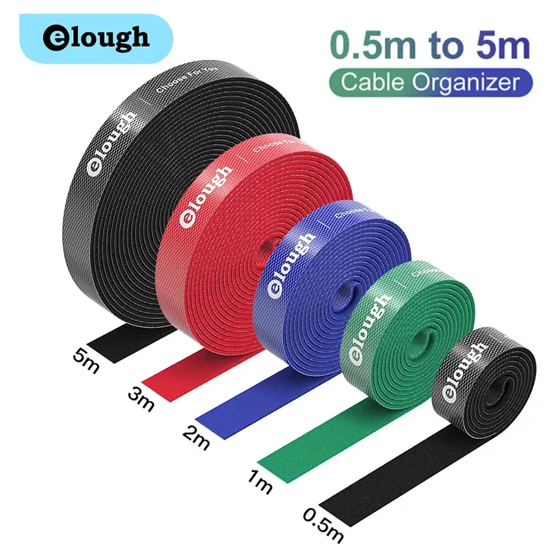 

Elough USB Cable Organizer Ties Winder Holder For iPhone 13 Earphone Mouse Holder Cord Management USB Charger Cable Protector