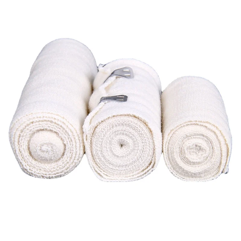 

5Pcs Medical Premium Elastic Bandage Wrap Orthopedics Traumat Surgery Sports Sprain Training Protective Bandage 7.5/10/15x450cm