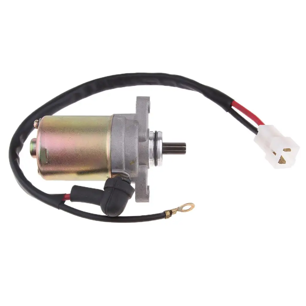 

Electric Starter Motor w/ Cable for 49cc / 50cc Jog Engines