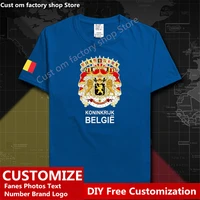 belgium country flag %e2%80%8bt shirt custom jersey fans name number brand logo cotton t shirts men women loose casual sports t shirt