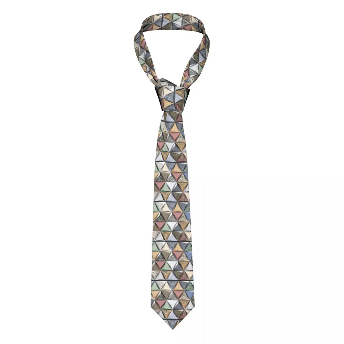 

Мраморный Настенный декор, мужской галстук, тонкий галстук из полиэстера шириной 8 см, Синий 3D геометрический шейный галстук для мужчин, кос...