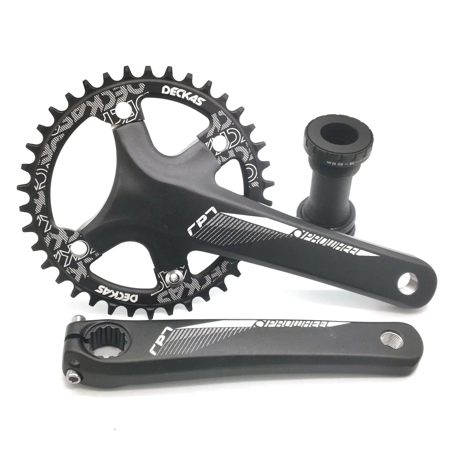 Рукоятка кривошипа PROWHEEL 110BCD, полый цельный коленчатый диск 36-52T 170/172 мм для R7000/R8000 7-12S, 4 когтя, один диск Рукоятка кривошипа PROWHEEL 110BCD, полый цельный коленчатый диск 36-52T 170/172 мм для R7000/R8000 7-12S, 4 когтя, один диск