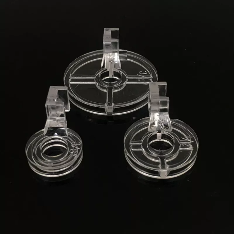 

3pcs Embroidery Foot Clarity Clear Couching Decorative Quilting Embroidery Foot Feet for Low Shank Machines 5BB5238