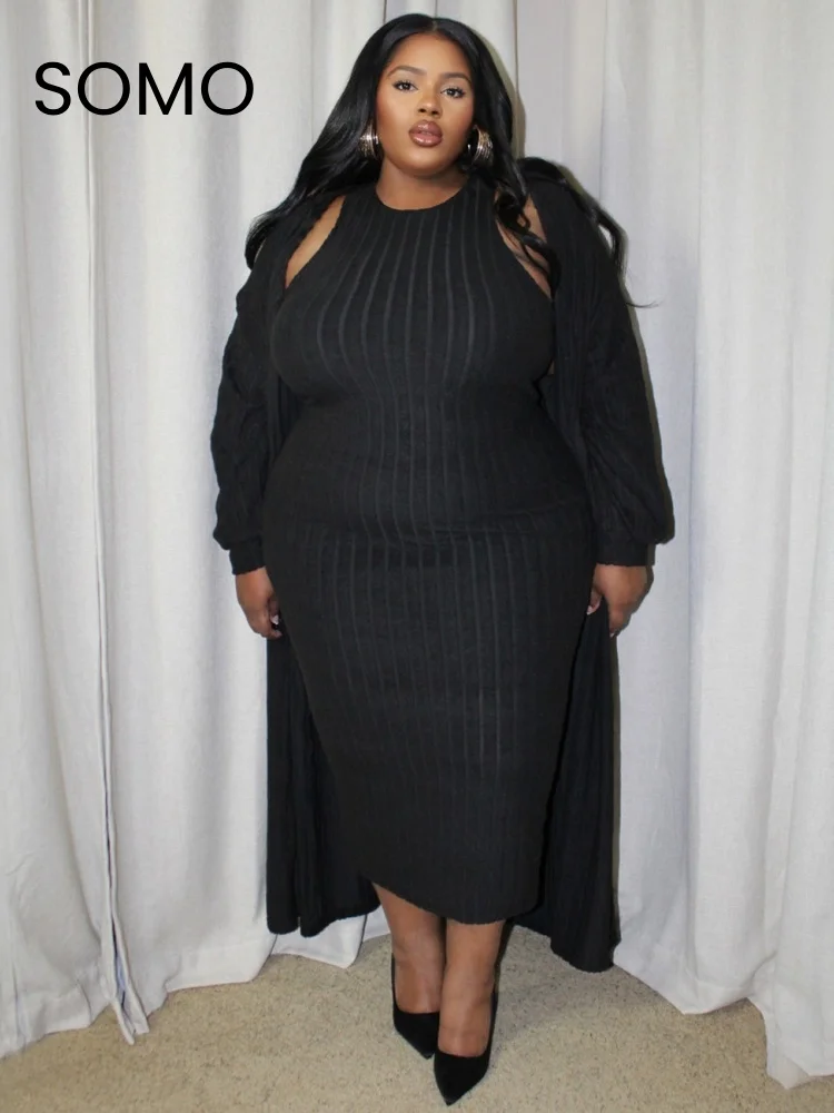 Женский трикотажный костюм-двойка с длинным рукавом