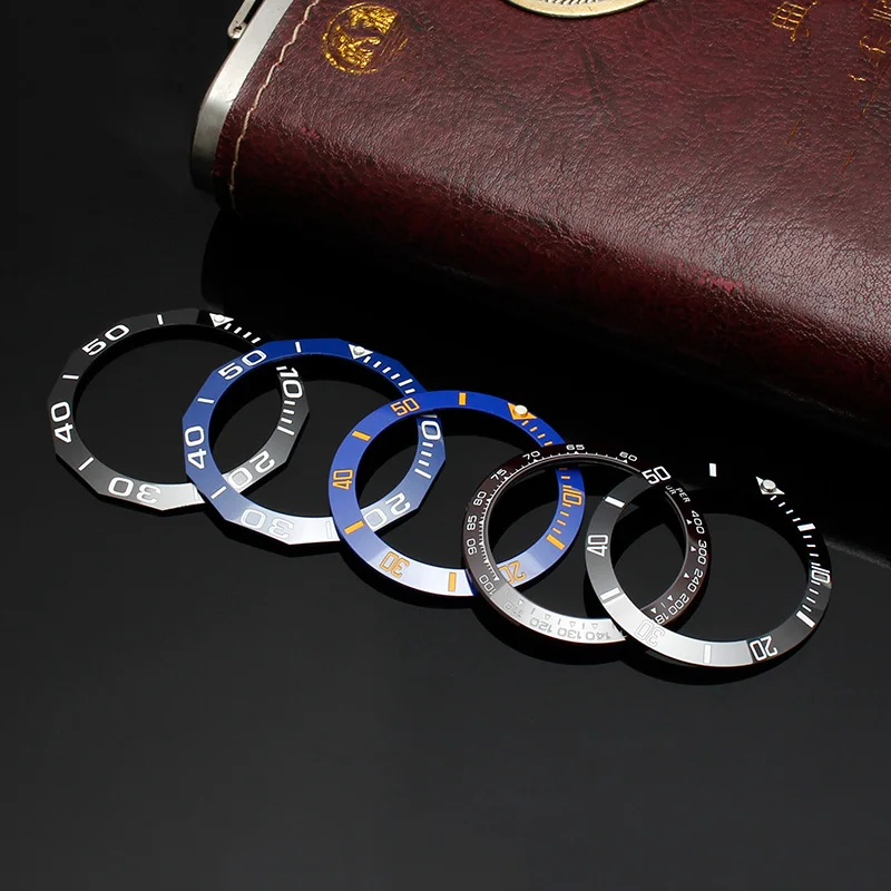 40 мм керамическое кольцо для часов серии Water Ghost шкалы чехол с внутренним