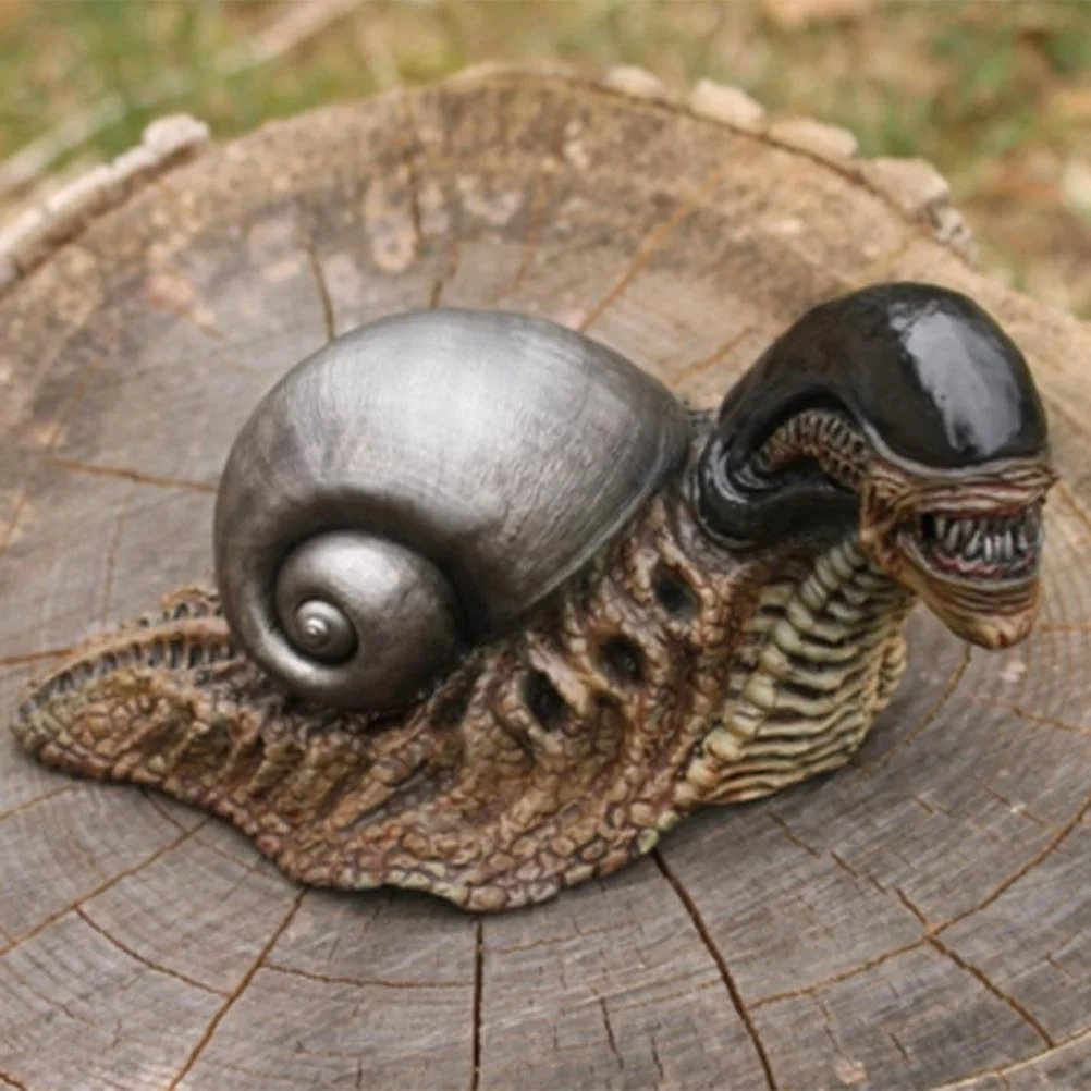 

Snail Statue Variant Figure Statues Model Doll Collection Birthday Gifts Garden Home Yard Decoration