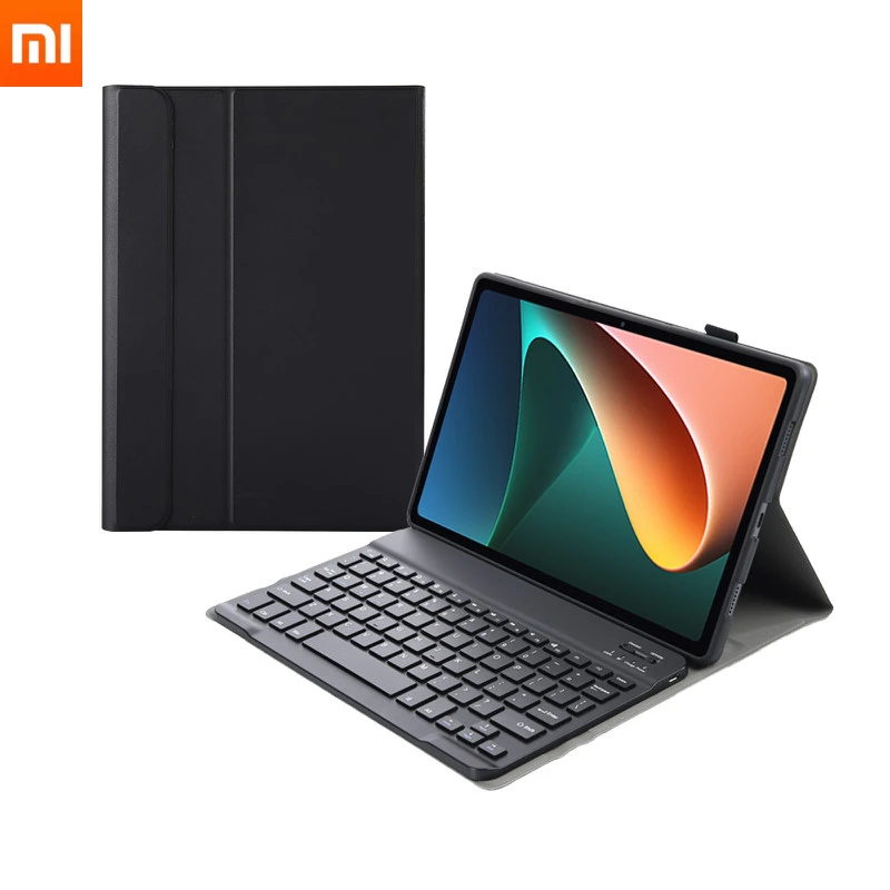 

Тонкий чехол для Xiaomi Pad 5 Pro Беспроводная клавиатура для Xiaomi Mi Pad 5 Pda 5 Pro 11 дюймов кожаный чехол-подставка с мышью
