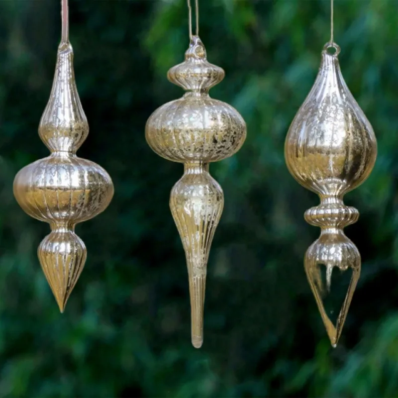 

Подвеска в полоску для рождественской елки, из серебра