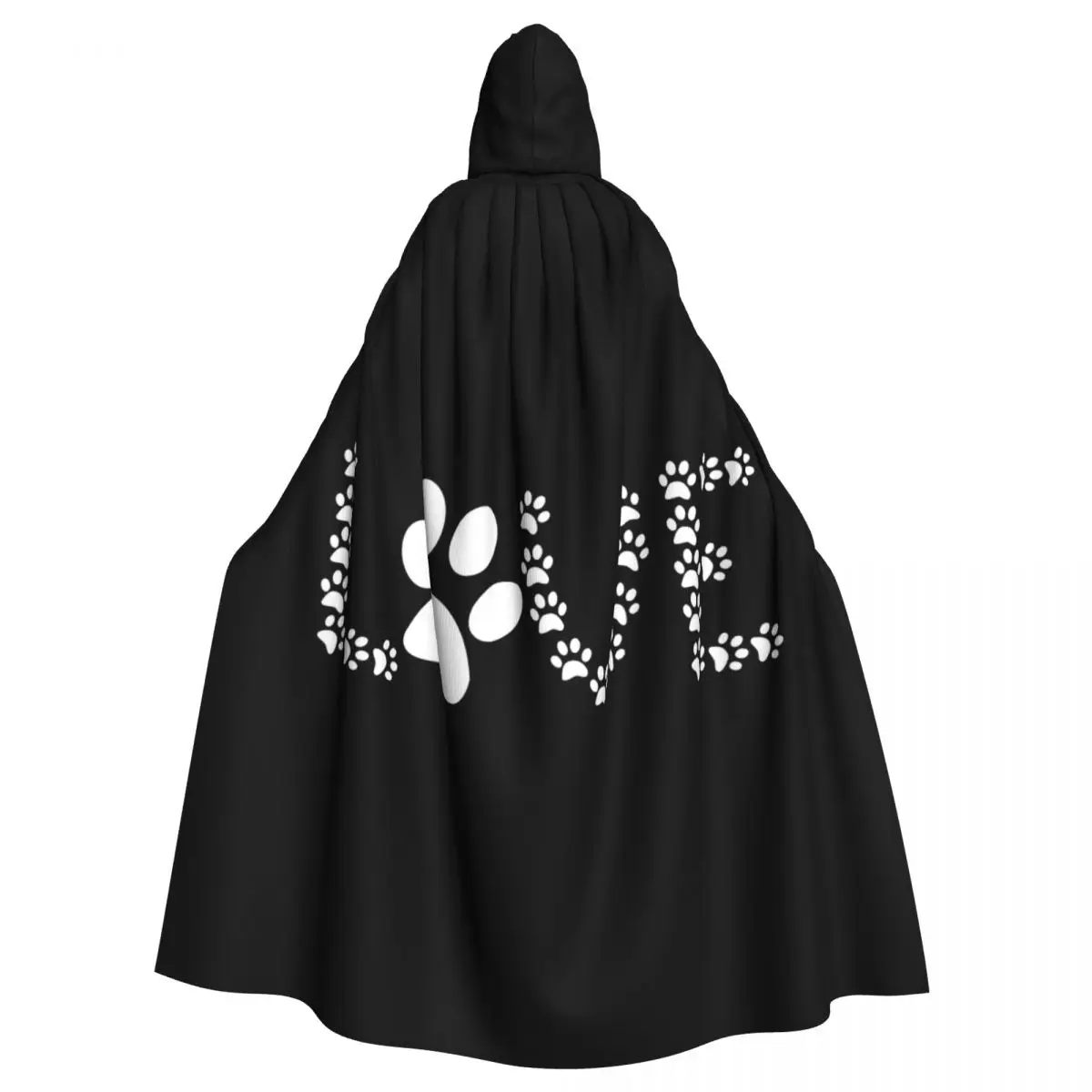 

Длинная накидка, плащ с капюшоном в виде собачьей лапы, пальто, осенние толстовки