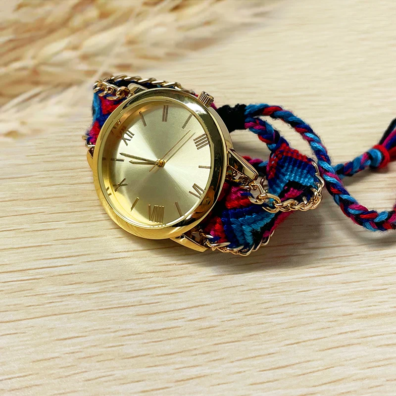 OT003 Bohemia watch super fairy rainbow dazzling street beat ethnic fashion women with ladies chain original reloj mujer