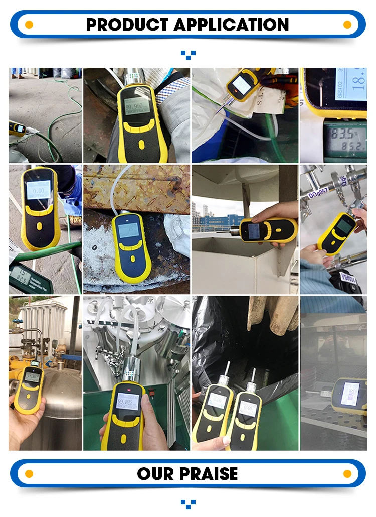 Цифровой измерительный прибор для измерения бензола C6H6 с диапазоном 0-ppm