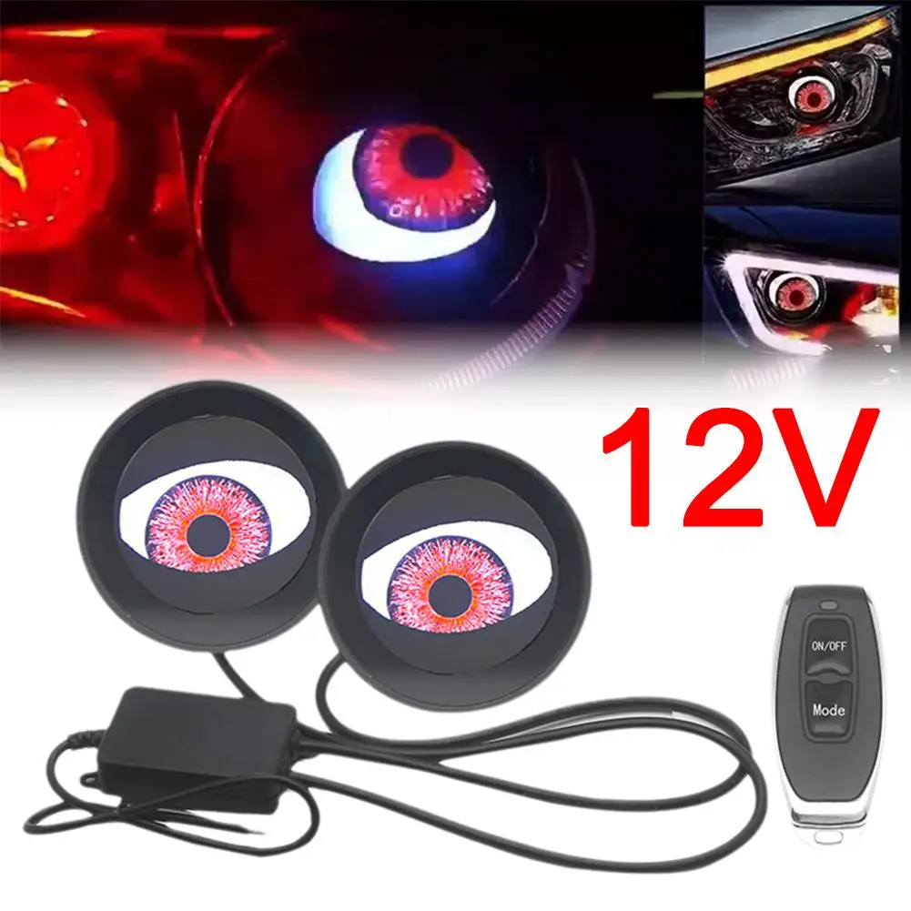 Комплект светодиодных фар Devil Eye автомобильные динамические фонари 12 В