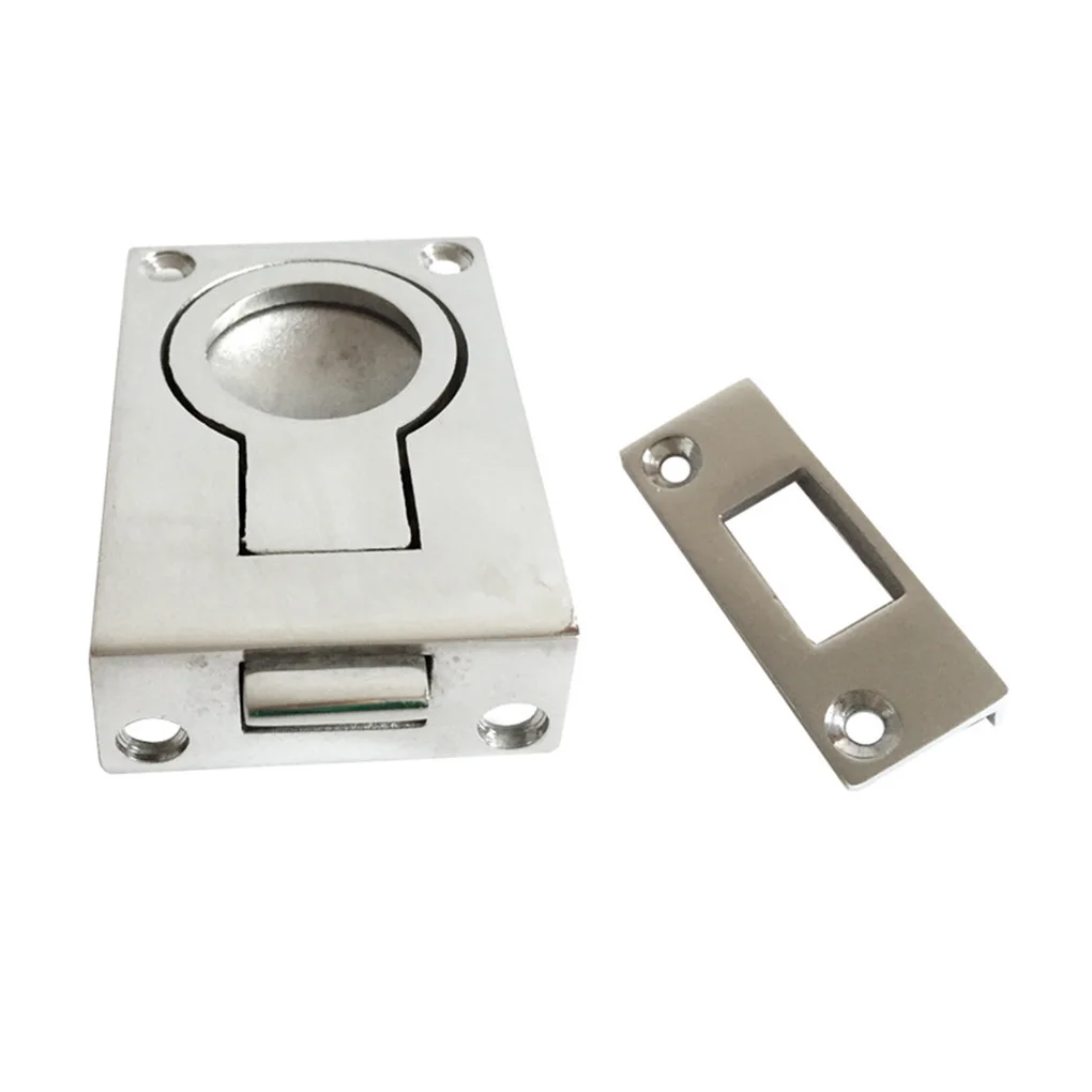 

Тяговое кольцо, серебряные сверхмощные многофункциональные скрытые ручки для мебели, лодки, морские ручки для палубы, фурнитура, детали