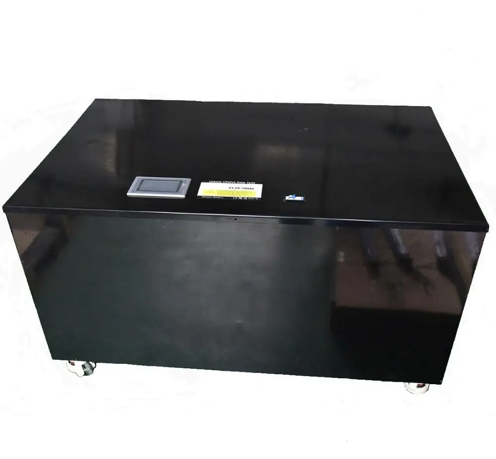 

Factory sales price 48v 700Ah lithium battery lifepo4 bank with BMS for solar system certificate
