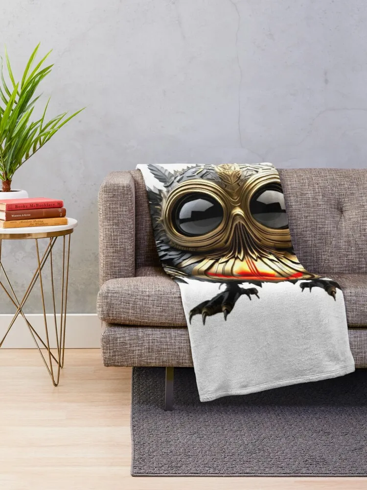 Одеяло с совой Cyborg роскошные брендовые диваны самые мягкие одеяла