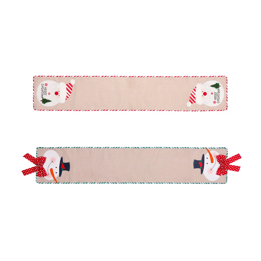 

Christmas Table Runner Wedding Tablecloth Desk Decoration