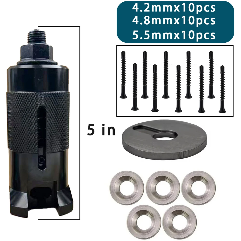

Съемник цилиндра с замком, инструмент для съемника гвоздей и 10 шт./пакет, винты для съемника цилиндра, набор экстракторов цилиндров, инструмент для удаления сверл, инструменты
