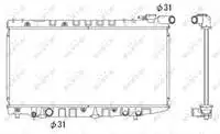 

526712 engine water radiator for ELANTRA 01 automatic (× 16)