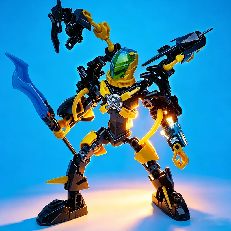 НОВЫЙ Набор конструктора Hero Factory Star Bionicle Warrior: Робот-мех EVO, фигурки аниме-героев, игрушка для детей, подарок ﻿ (art.: 3920da4064ace) - 3920da4064ace