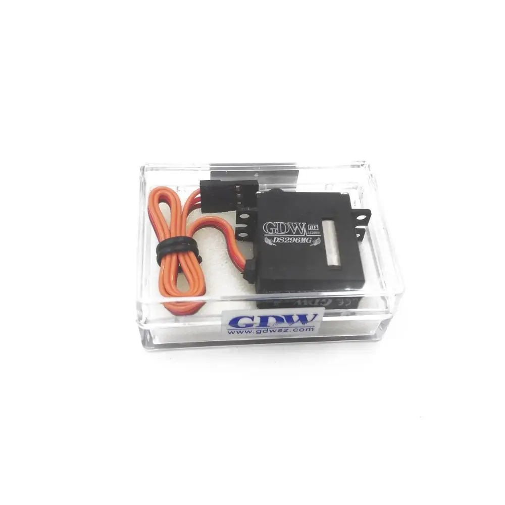GDW DS296MG 6 5 кг-7 8 кг высокоскоростные металлические HV цифровые сервоприводы без