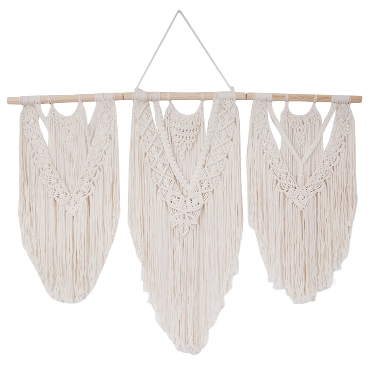 

Macrame Wall Hanging Handwoven Bohemian Cotton Rope Boho Tapestry Home Decor