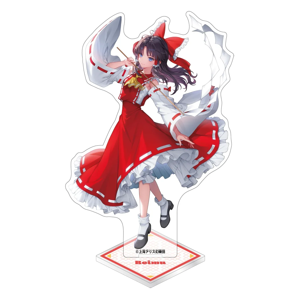Фото Акриловая подставка 15 см по аниме Touhou Project: Сакуя, Фландре. Подарок на День независимости. Настольная фигурка, брелок по манге Touhou. №3