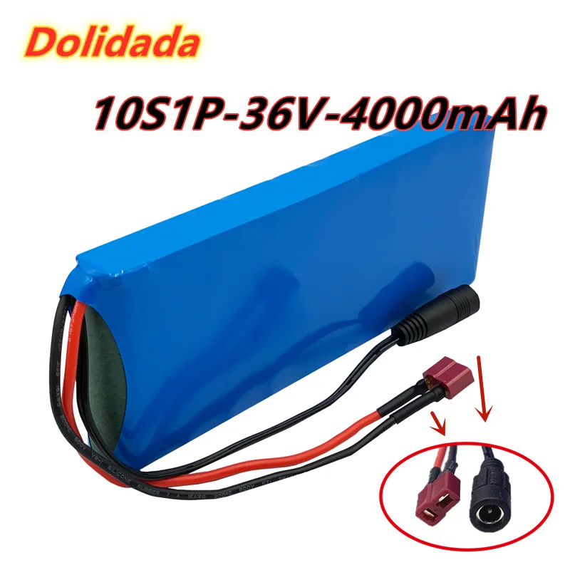 

Новый аккумулятор 36 В 10S1P 4Ah 36V 4000mah 18650 комплект литий-ионный батарей ebike, Электромобиль, велосипед, модель 20A, BMS 500W