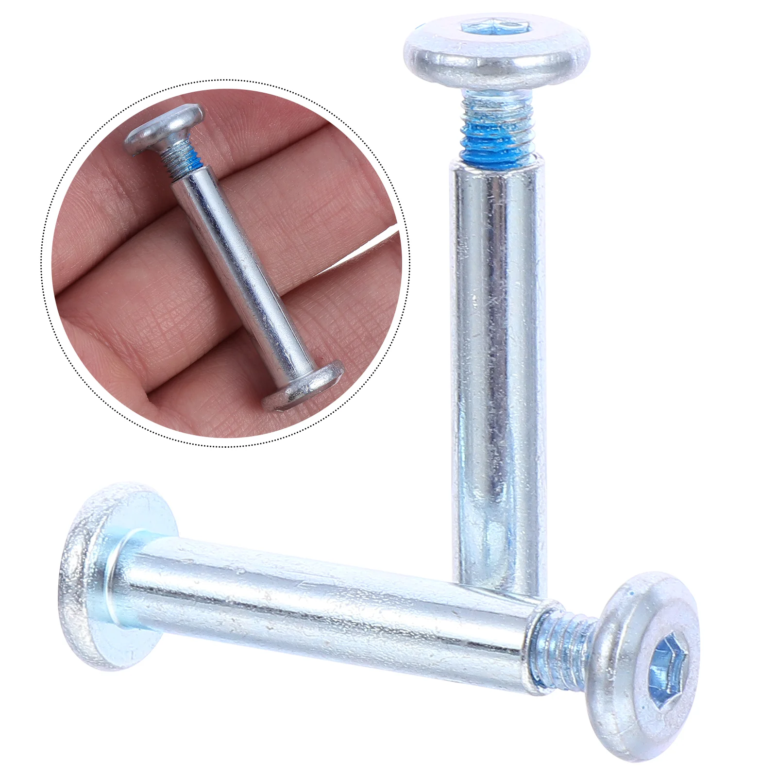 

Screw Wheelscrews Stainless Steel Skating Inline Socket Bearings Axle Hex Shaftroller Hexagonal Repair Axles Metal 31Mm Tool