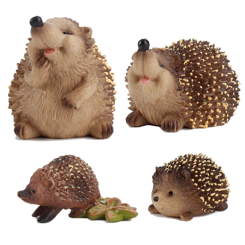 

Реалистичные фигурки ежика, фигурки животных, фигурка ежика, домашняя модель, украшения, детские игрушки