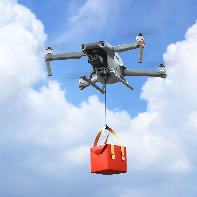 

Thrower System For DJI Air 2S Mavic Air 2 Drone Fishing Bait Wedding Ring Gift Deliver Sky Hook Mavic Air 2 Thrower Accessories