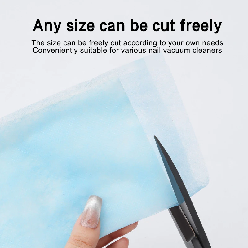 100 шт. пылеуловитель для дизайна ногтей фильтровальная бумага аксессуары
