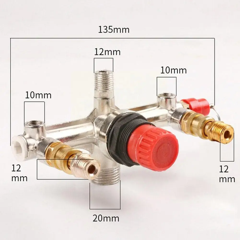 Переключатель контроля давления насоса воздушного компрессора 4-портовый