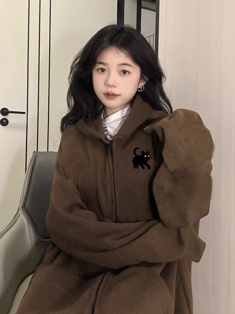 Американская винтажная маленькая верхняя одежда Kafuu женская весна и осень 2024