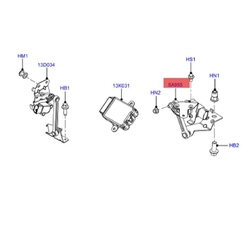 AV61-5A955-AA датчик уровня передней фары в сборе для Ford Focus III 2012-2018 высоты подвески