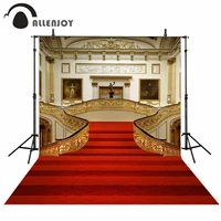 allenjoy palace red carpet party background event luxury vintage night golden wedding stairs celebration photocall backdrop