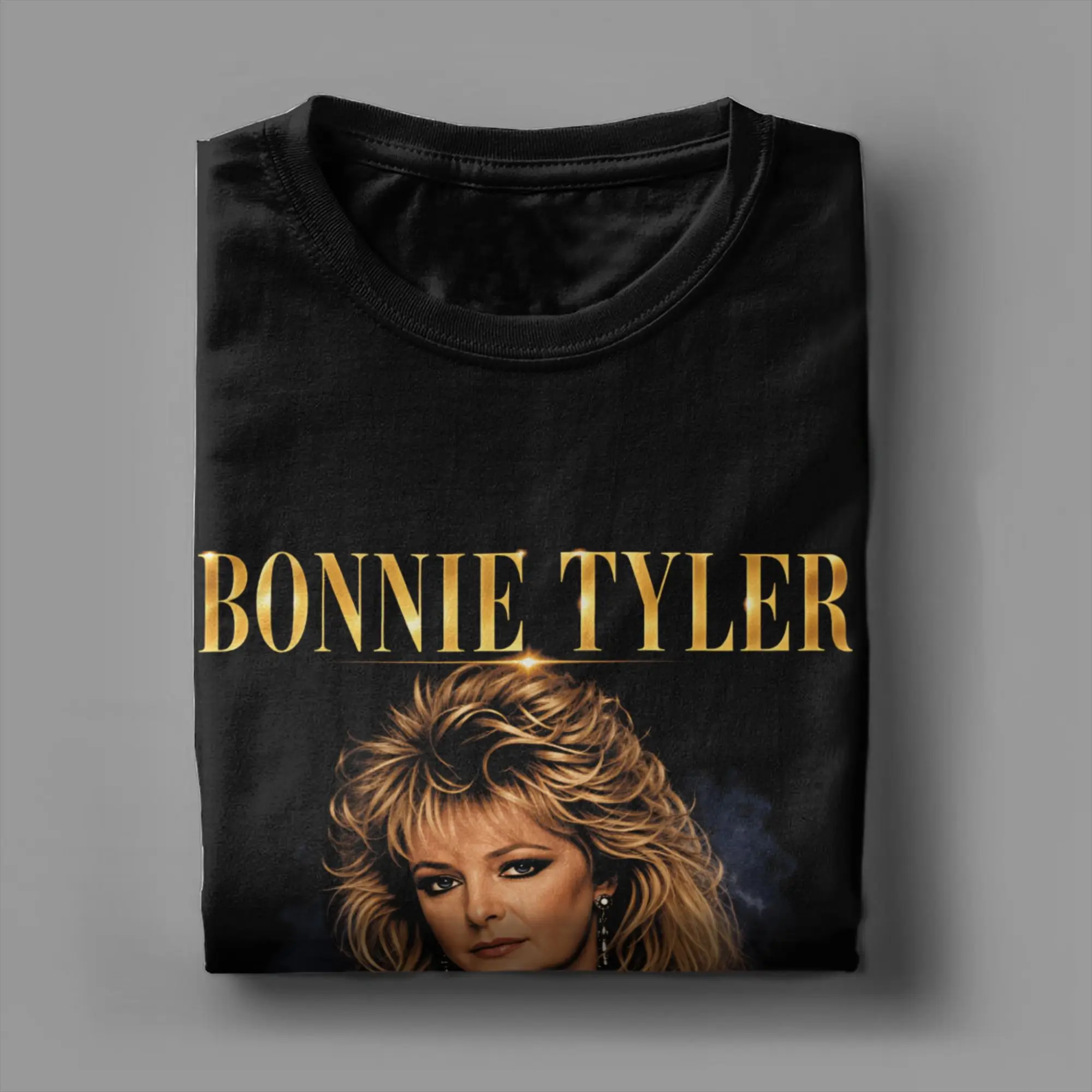 Фото Мужская и женская футболка Bonnie Tyler, летняя футболка в стиле хиппи, винтажная хлопковая одежда, подарок на день рождения №4