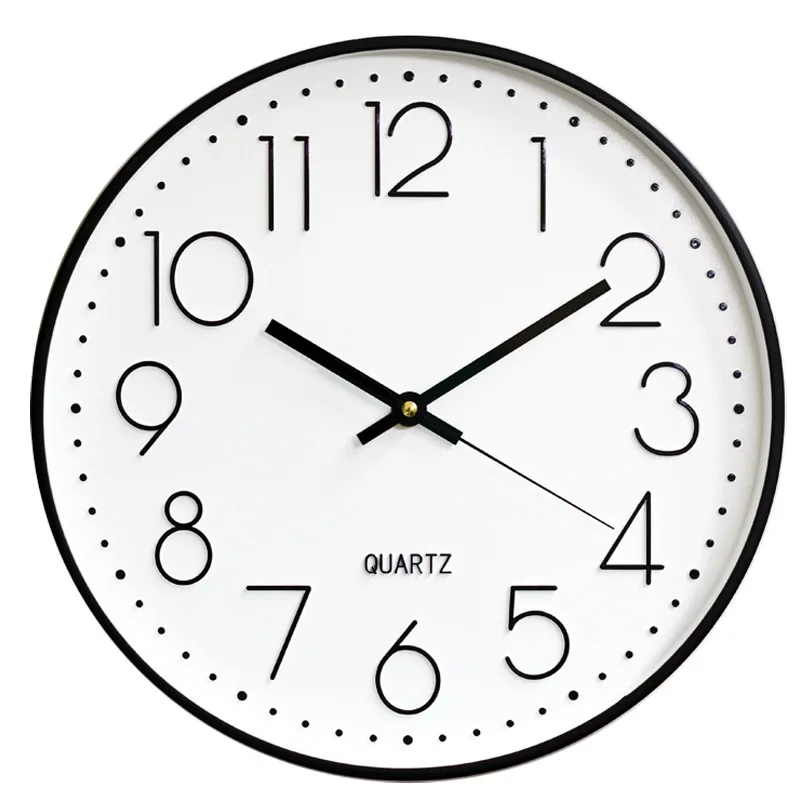 

3d Wall Clock for Living Room Bedroom Nordic Design Mute Silent Round Mural Clocks Wall Home Decor Creative Home and Decoration