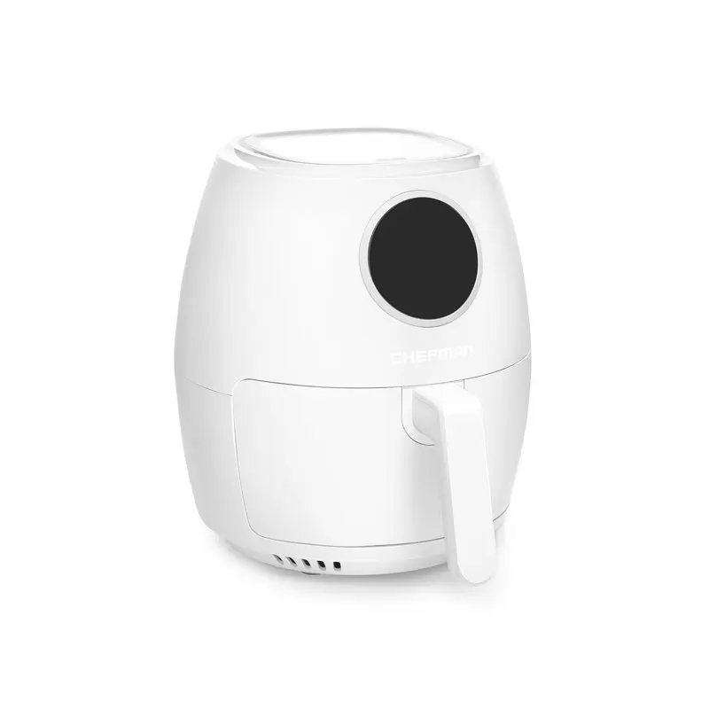 

Turbo Fry Digital Touch Air Fryer Oven Glossy White 3.7 Qt For Cooking kitchen