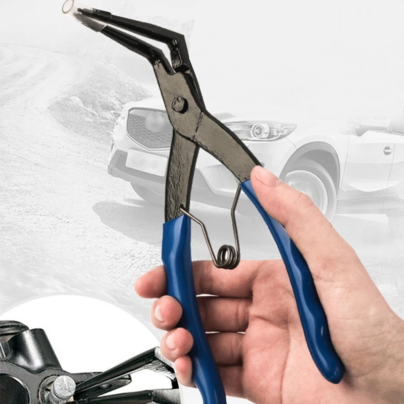 

90-Degree Right-Angle Long Nose Pliers Needle Nose Pliers Suitable For Trucks, Motorcycles And Automobiles.