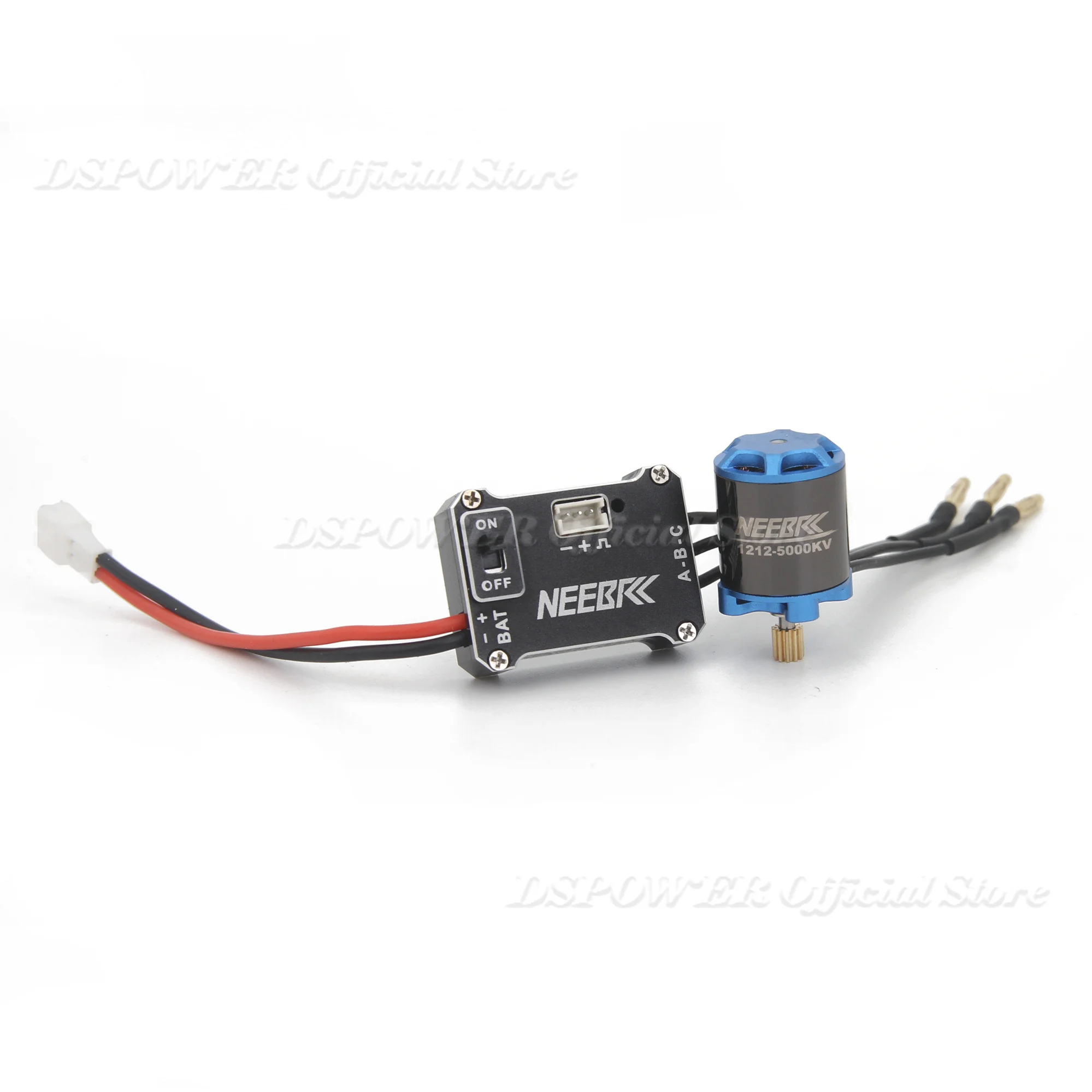 Фото Бесщеточный мотор NEEBRC 1212 5000KV Outrunner, металлический ESC AM32 25A, шестерня M0.3 11T для радиоуправляемых краулеров SCX30 1/30, запчасти для тюнинга Axial №3